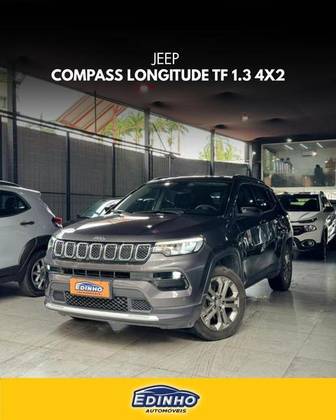 JEEP COMPASS 1.3 T270 TURBO FLEX LONGITUDE AT6